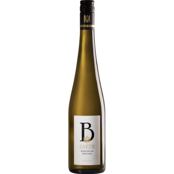 Barth Rüdesheim Riesling Bio, Halbtrocken, Rheingau, Rheingau, 2023, Weißwein