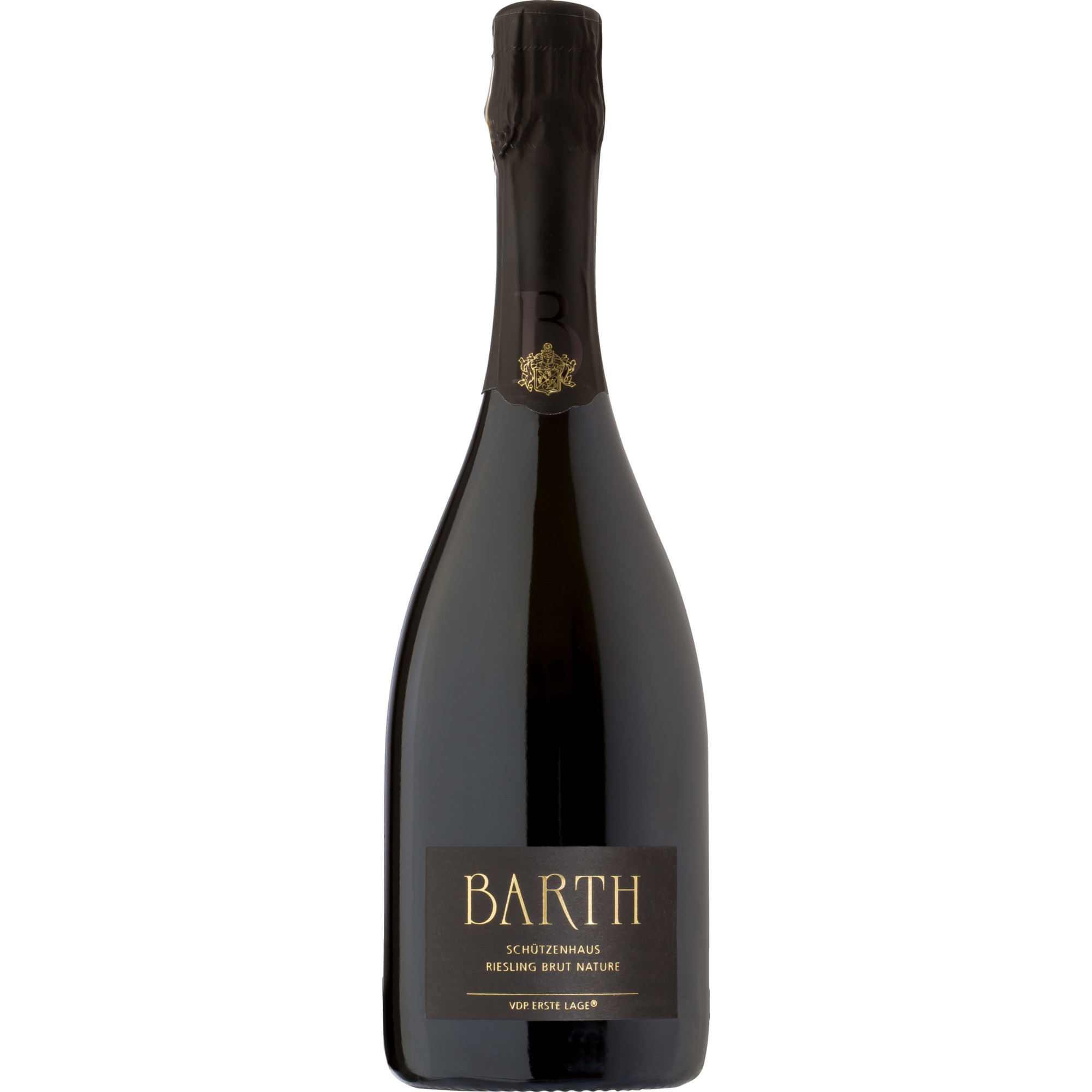 Barth Schützenhaus Riesling Brut Nature Bio, Brut Natur, Deutscher Sekt, Rheingau, 2019, Schaumwein