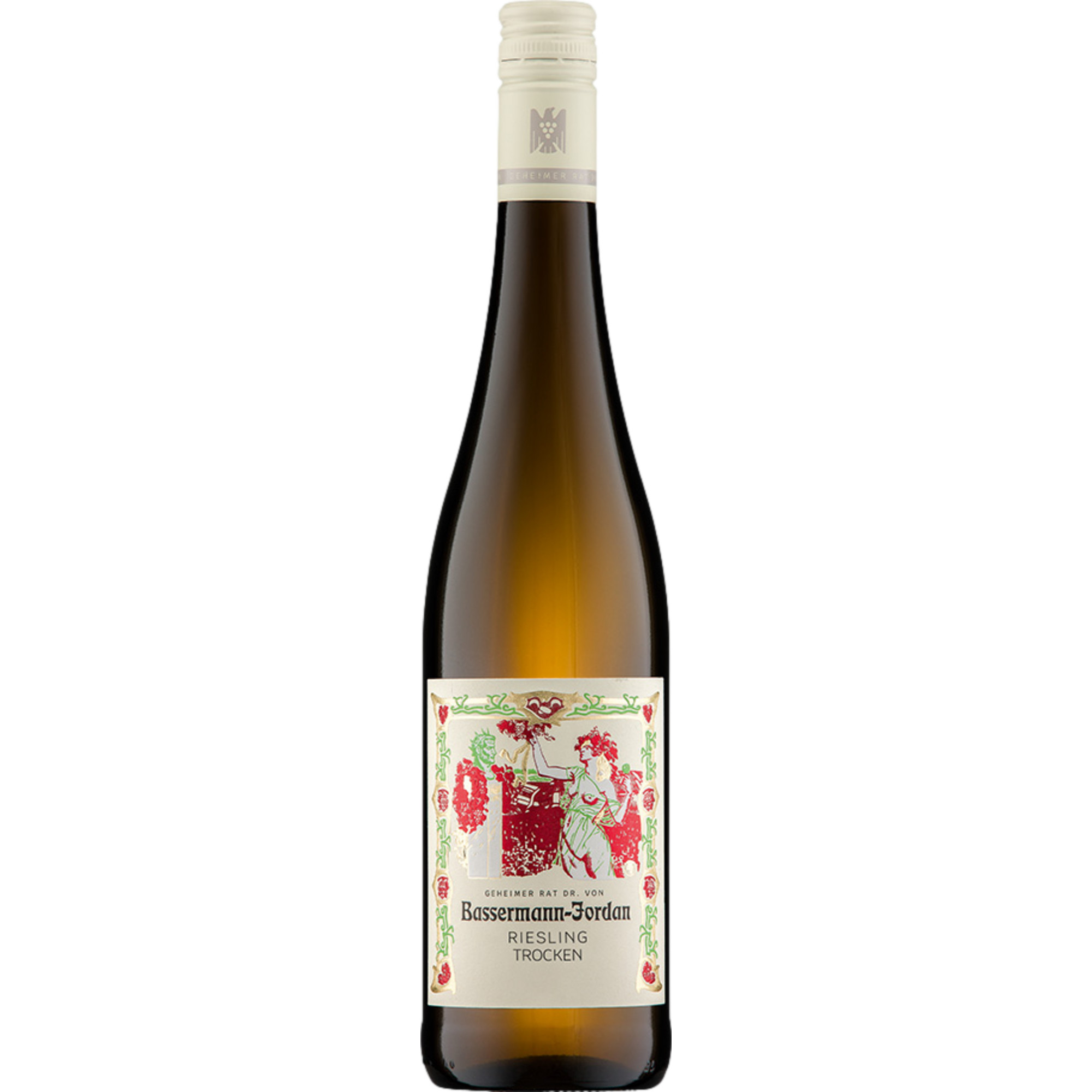 Bassermann-Jordan Riesling, Trocken, Pfalz, Pfalz, 2023, Weißwein