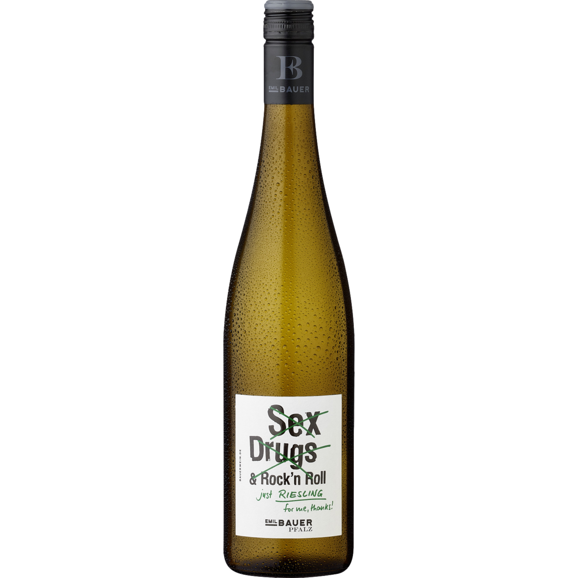 Bauer Riesling No Sex, Trocken, Pfalz, Pfalz, 2024, Weißwein