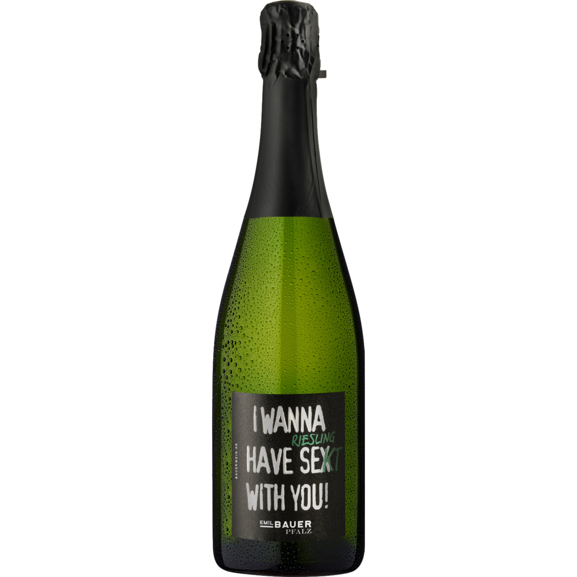 Bauer Sekt Riesling No Sex, Brut, Pfalz, Pfalz, 2022, Schaumwein