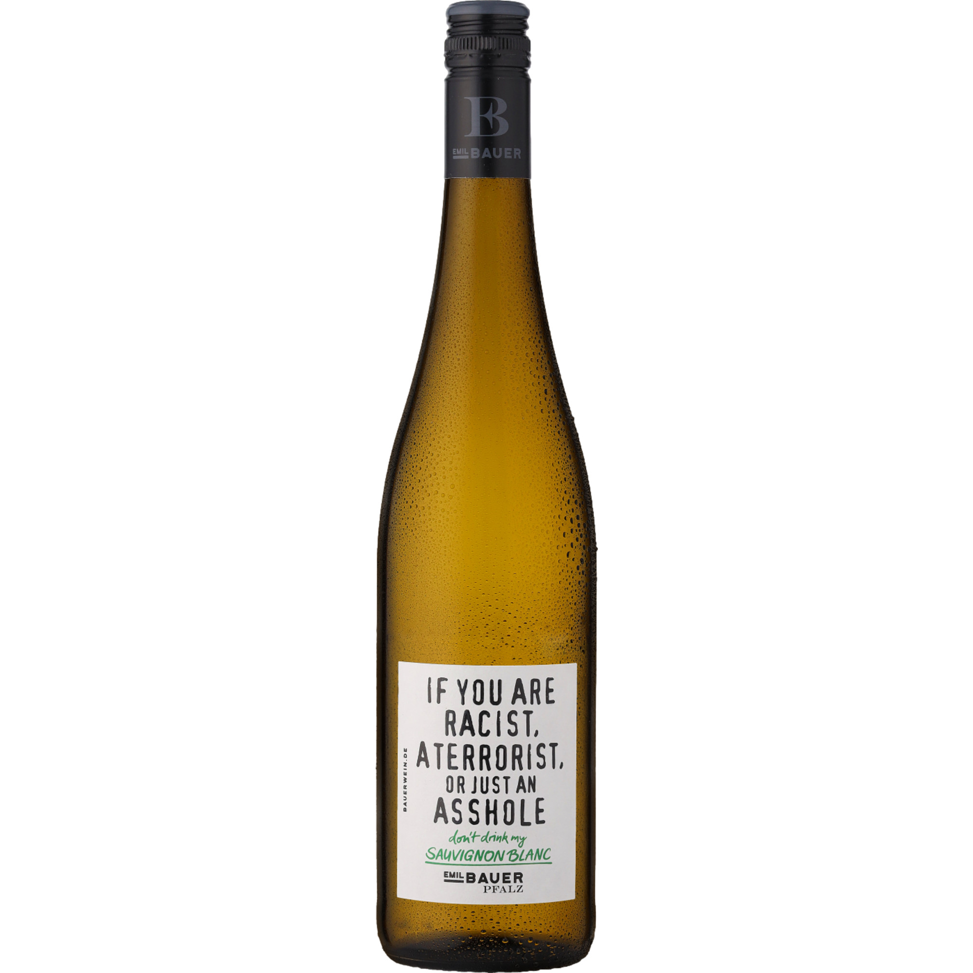 Bauer Terrorist Sauvignon Blanc, Trocken, Pfalz, Pfalz, 2025, Weißwein