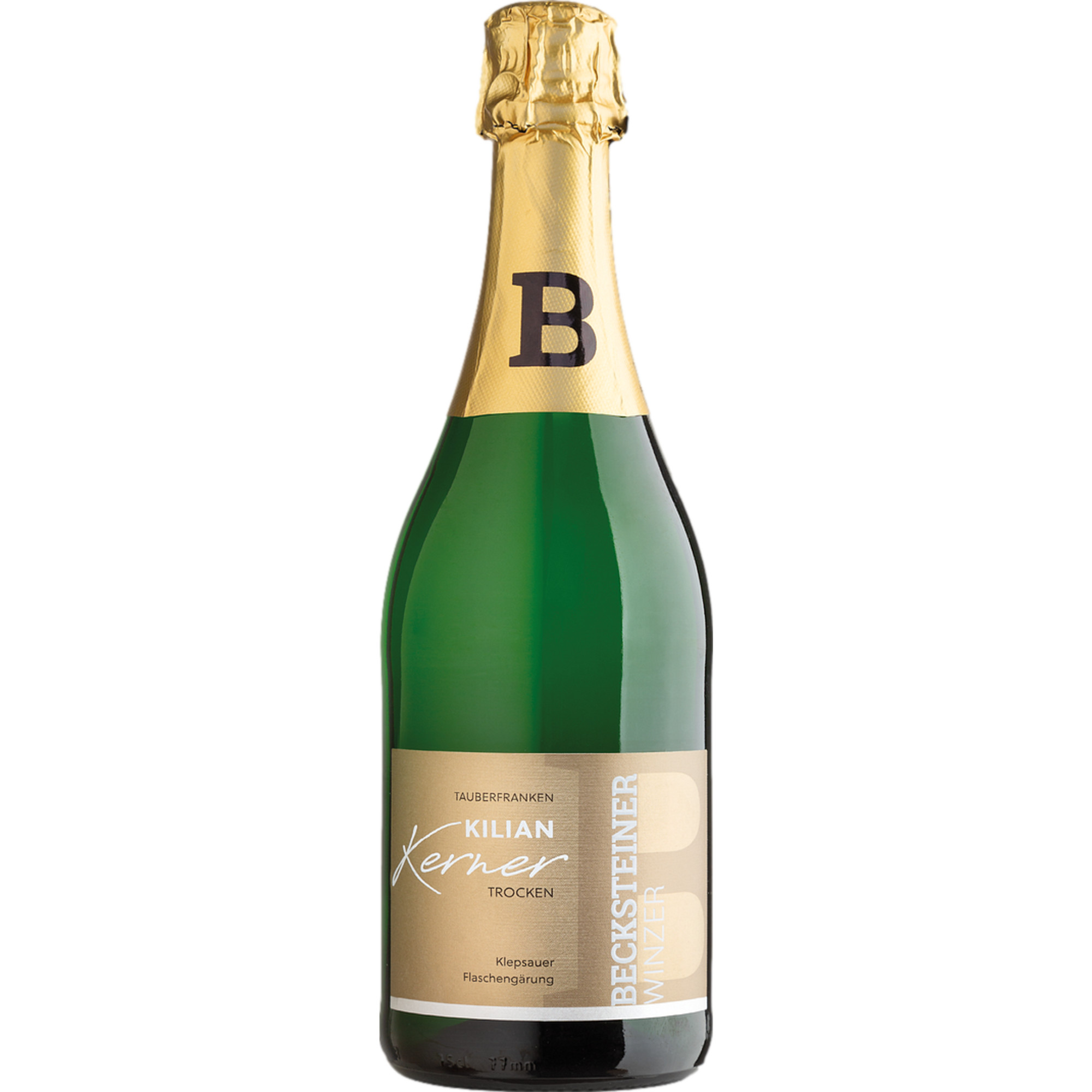 Becksteiner Winzer Kilian Klepsauer Kerner Sekt, Trocken, Baden, 0,2 L, Baden, 2023, Schaumwein
