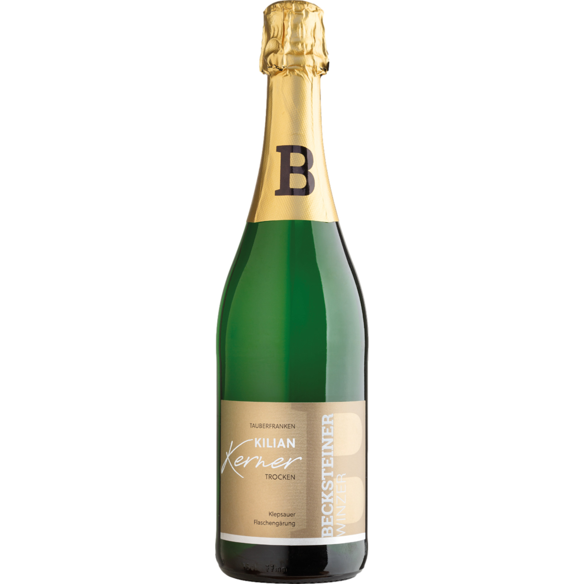 Becksteiner Winzer Kilian Klepsauer Kerner Sekt, Trocken, Baden, Baden, 2023, Schaumwein