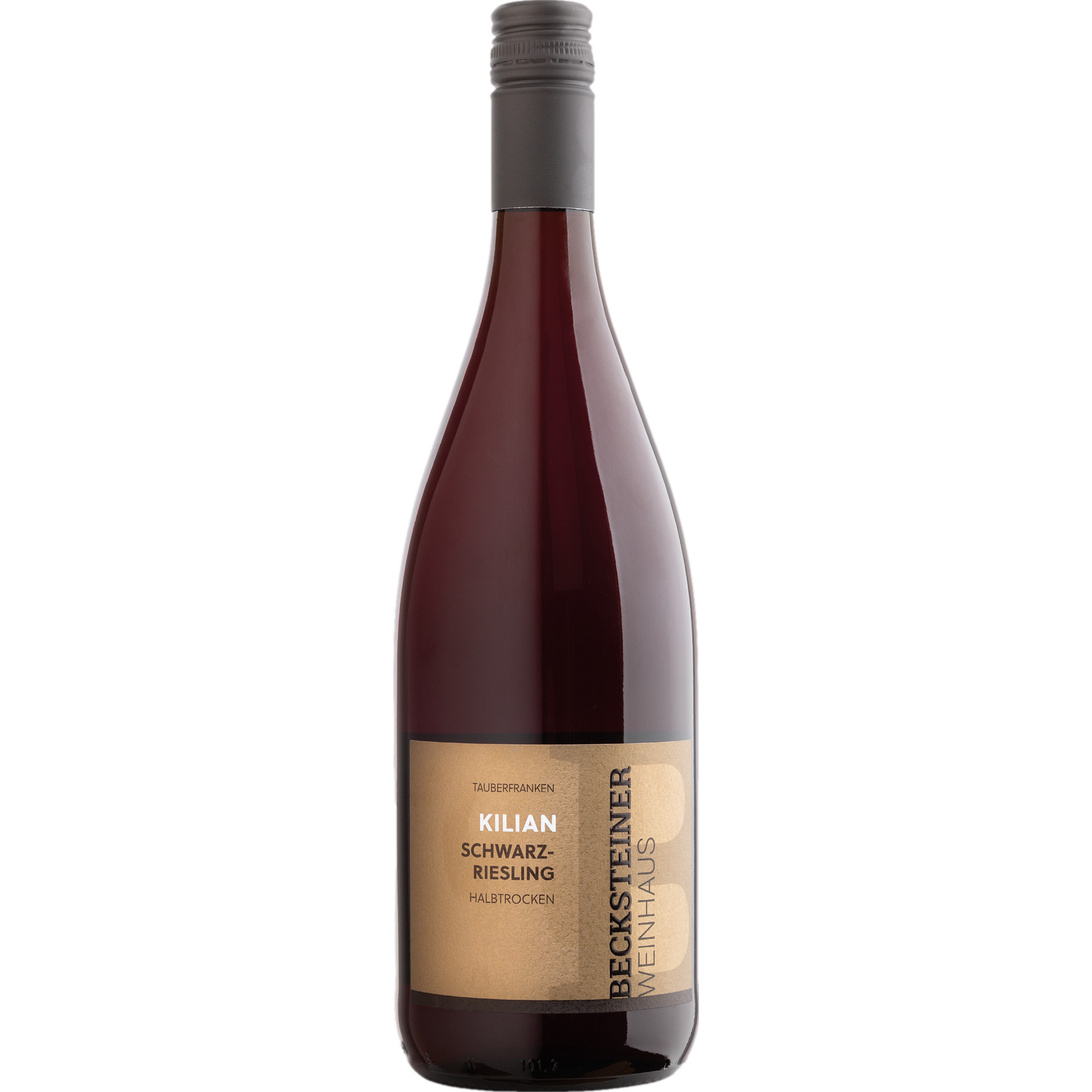 Becksteiner Winzer Kilian Schwarzriesling, Halbtrocken, Baden, 1 Liter, Baden, 2024, Rotwein