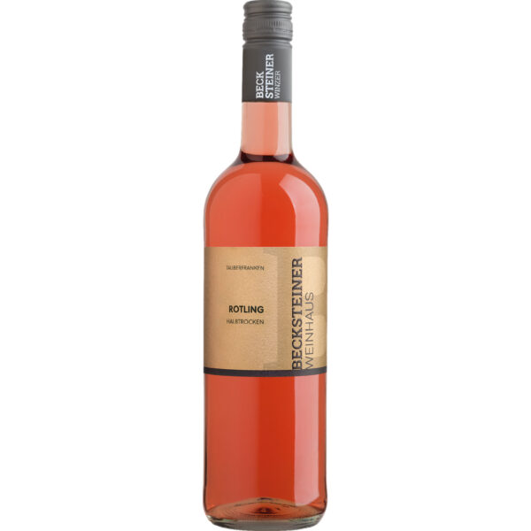 Becksteiner Winzer Weinhaus Rotling, Halbtrocken, Baden, Baden, 2024, Roséwein