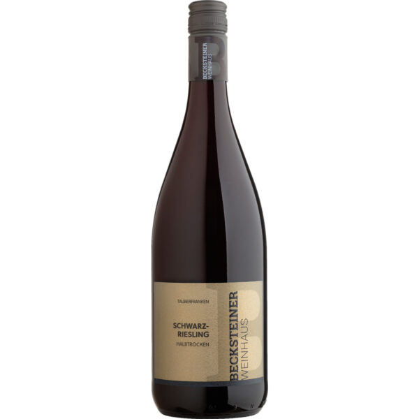 Becksteiner Winzer Weinhaus Schwarzriesling, Halbtrocken, Baden, 1 Liter, Baden, 2024, Rotwein