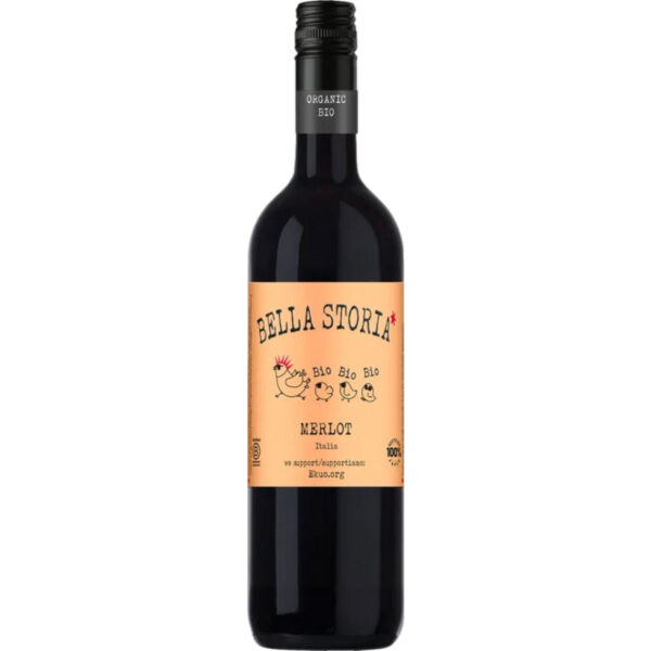 Bella Storia Merlot, Vino da Tavola, Venetien, 2024, Rotwein