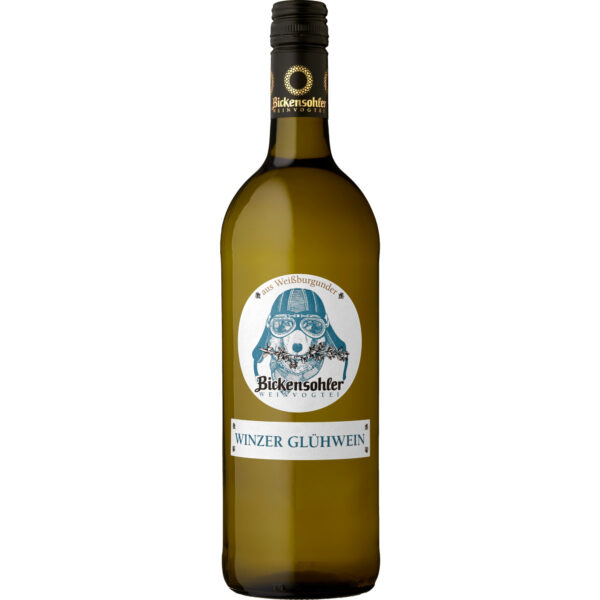 Bickensohler Winzerglühwein Weissburgunder, Aromatisiertes weinhaltiges Getränk, 1 Liter, Baden, Weißwein