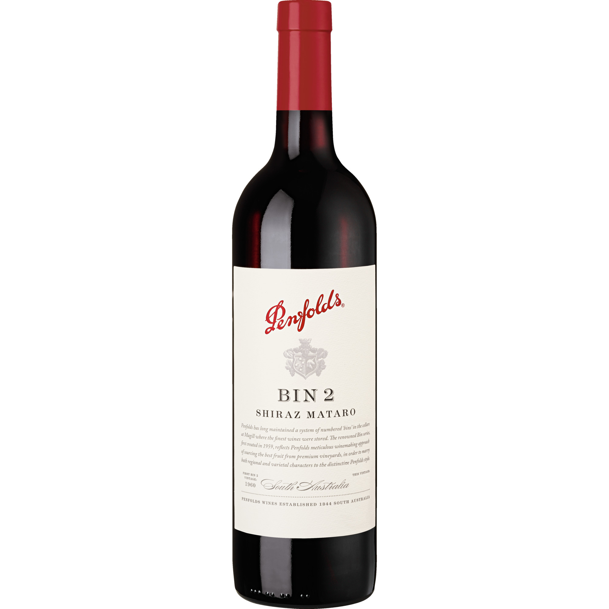 Bin 2 Shiraz Mataro, South Australia, South Australia, 2024, Rotwein