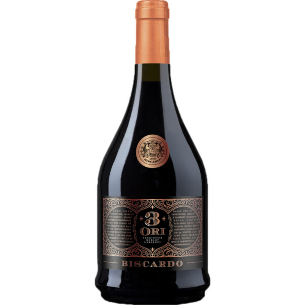 Biscardo 3 Ori Rosso, Vino Rosso d’Italia, Vino da Tavola, 2020, Rotwein