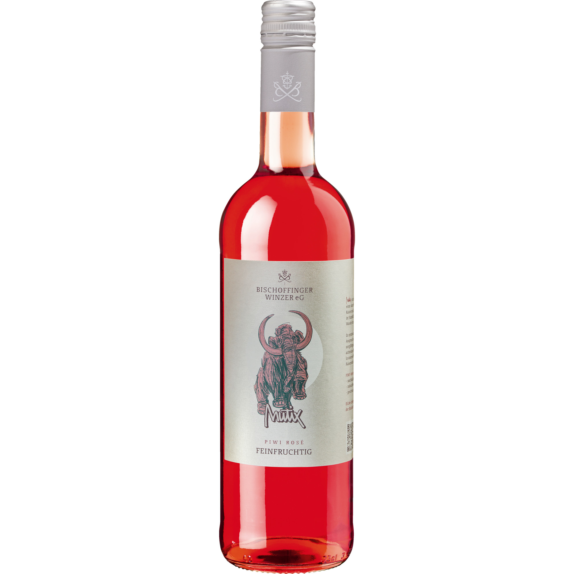 Bischoffinger Mutic Piwi Rosé, Feinfruchtig, Baden, Baden, 2024, Roséwein