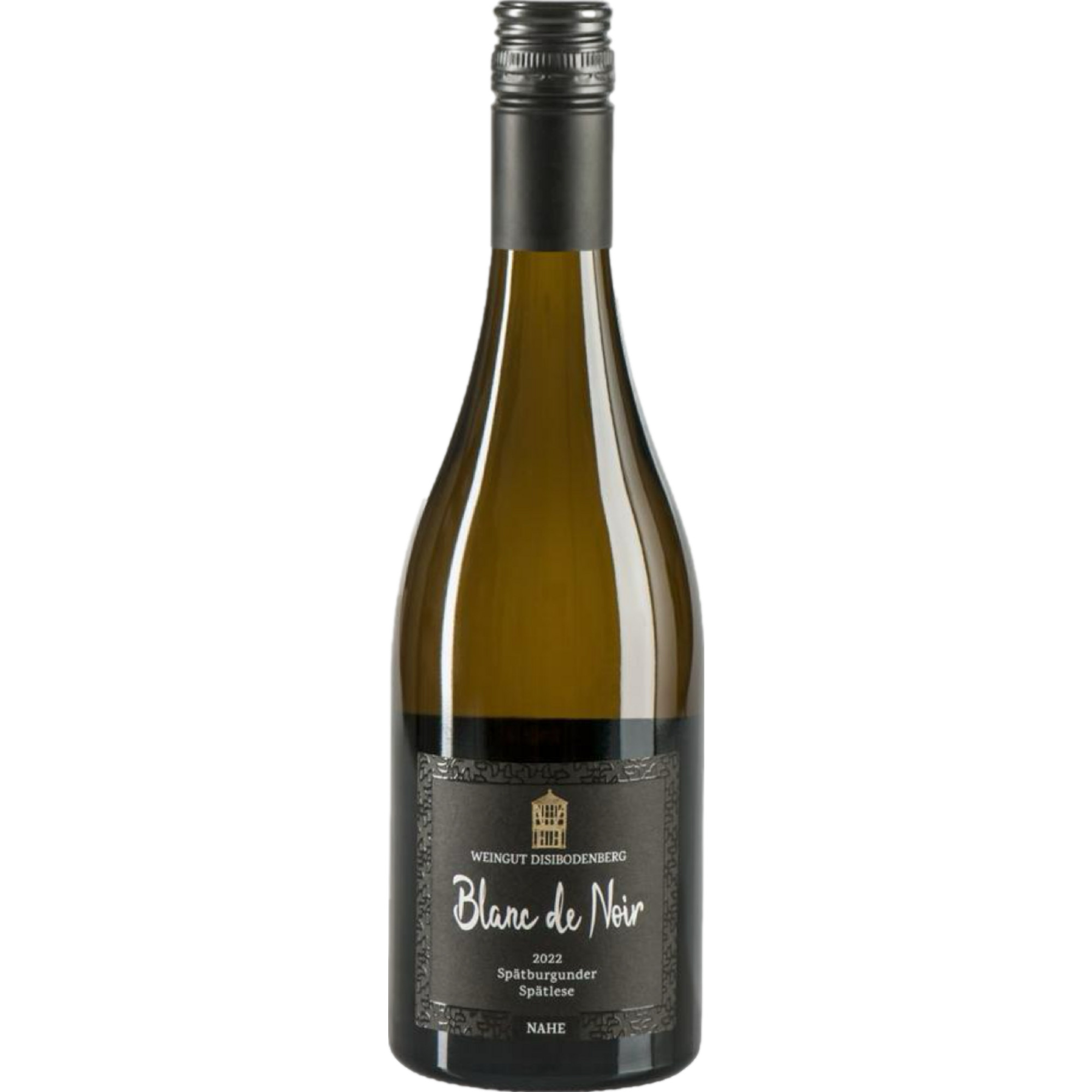 Blanc de Noir Spätburgunder Spätlese, Nahe, Süß, 0,5 L, Nahe, 2022, Weißwein