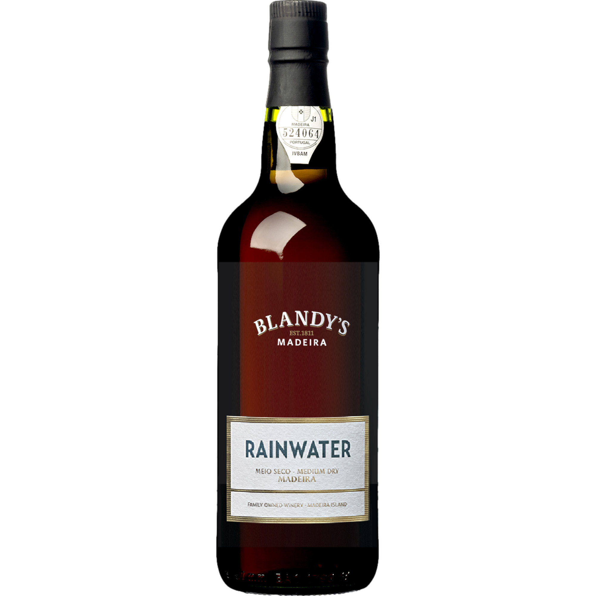 Blandy's 3 Years Old Rainwater Medium Dry, Madeira DOC, 18 % Vol., 0,75 L, Madeira, Likörwein