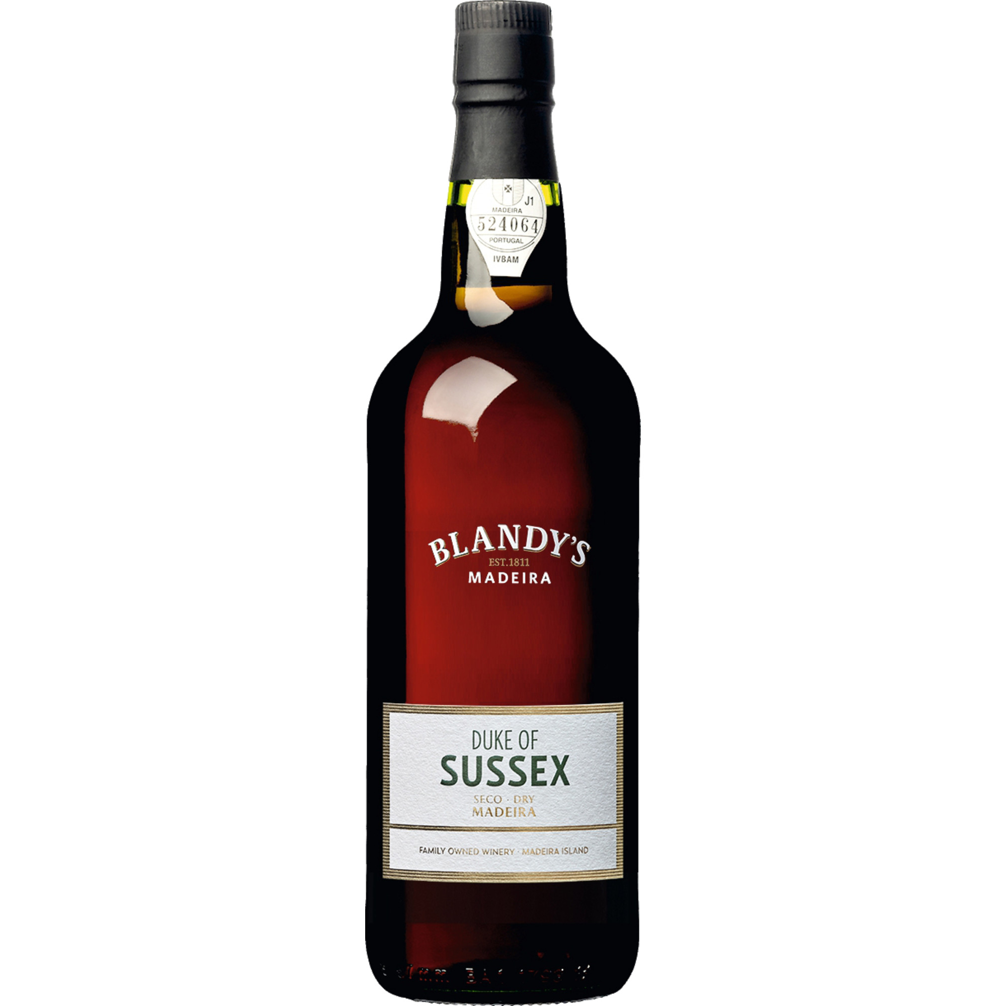 Blandy's Duke Sussex Dry Special, Madeira DOC, 19 % Vol., 0,75 L, Madeira, Spirituosen