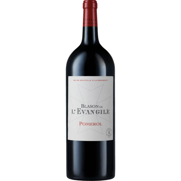 Blason de L'Evangile 3HK, Pomerol AOP, 3HK 1,5l, Bordeaux, 2018, Rotwein