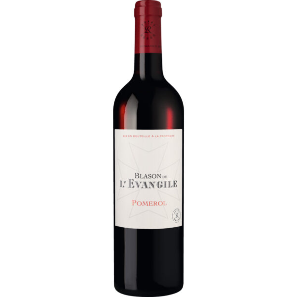 Blason de L'Evangile, Pomerol AOP, Bordeaux, 2022, Rotwein
