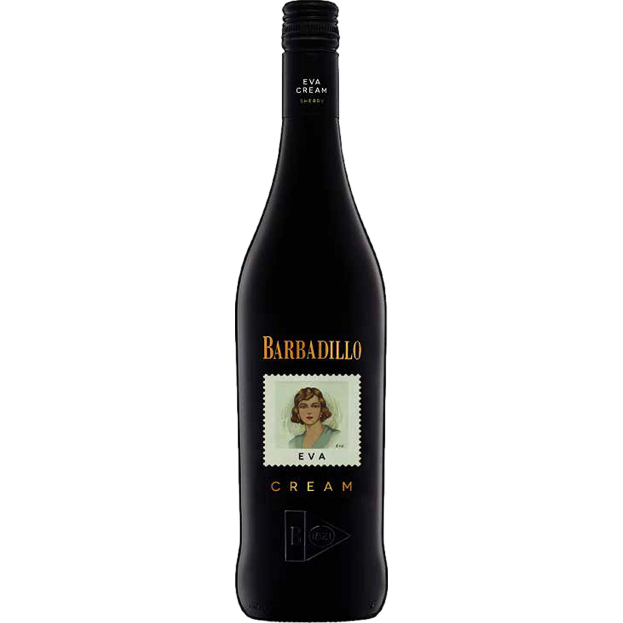 Bodegas Barbadillo Eva Cream Sherry, Jerez-Xérès-Sherry DO, 0,75L, 18% Vol., Sherry/Jerez, Spirituosen