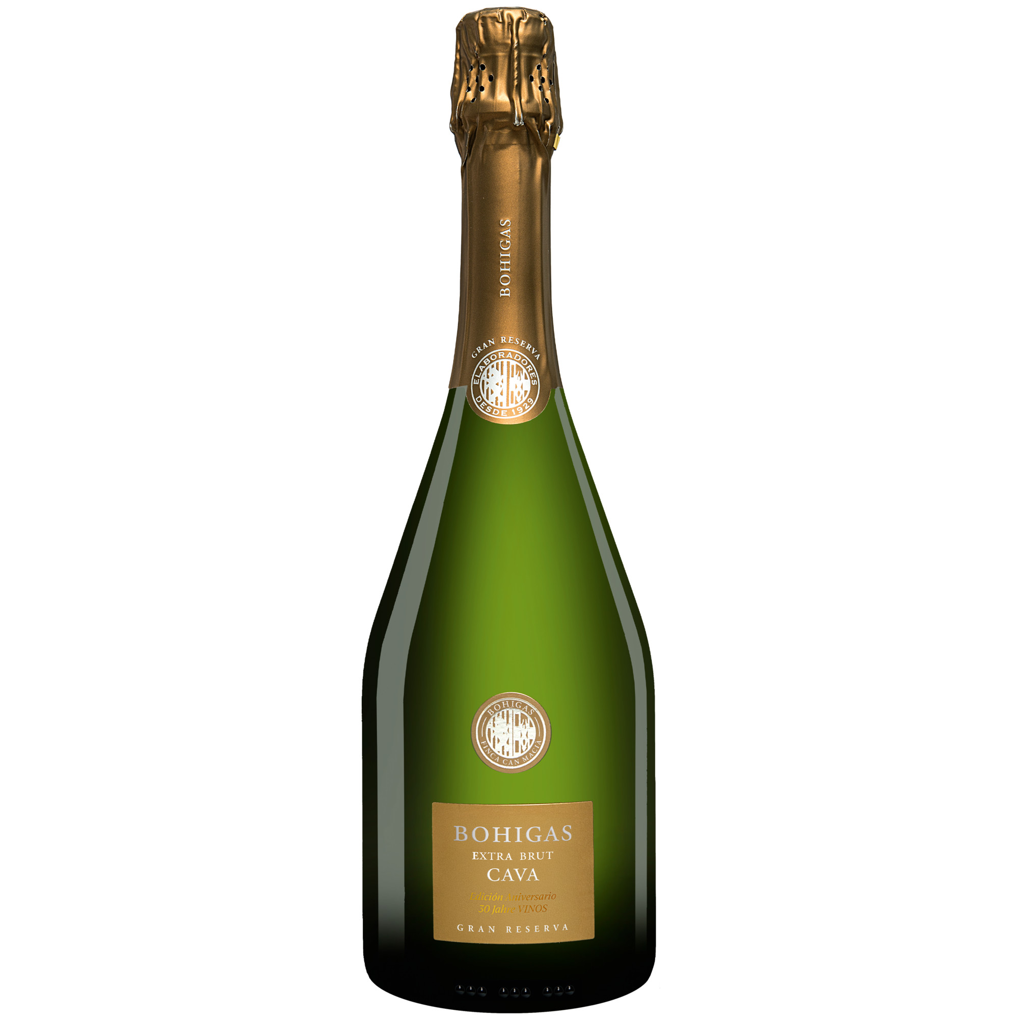 Bohigas Cava Gran Reserva 2021 0.75L 12% Vol. Trocken aus Spanien