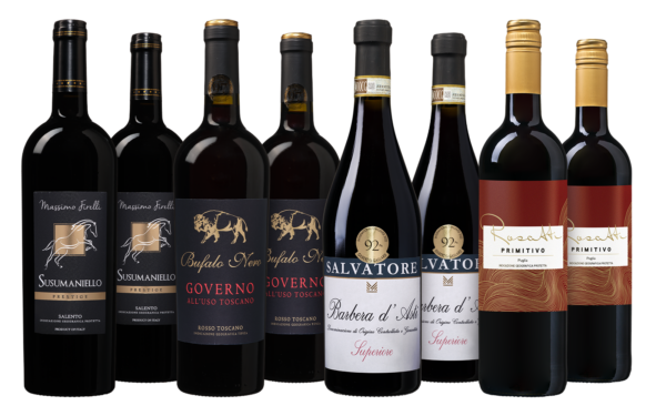 Bombastisches Italien-Paket - die Weinbörse