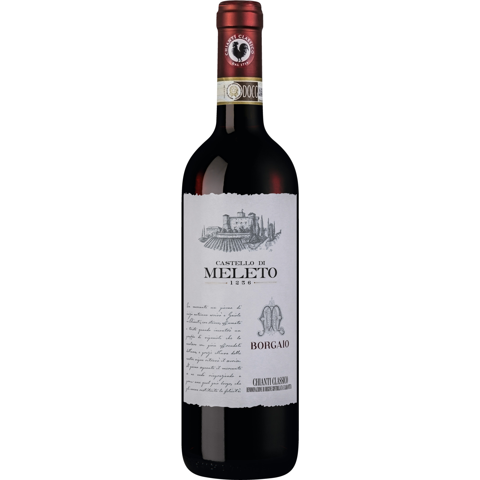 Borgaio Chianti Classico, Chianti Classico DOCG, Toskana, 2021, Rotwein