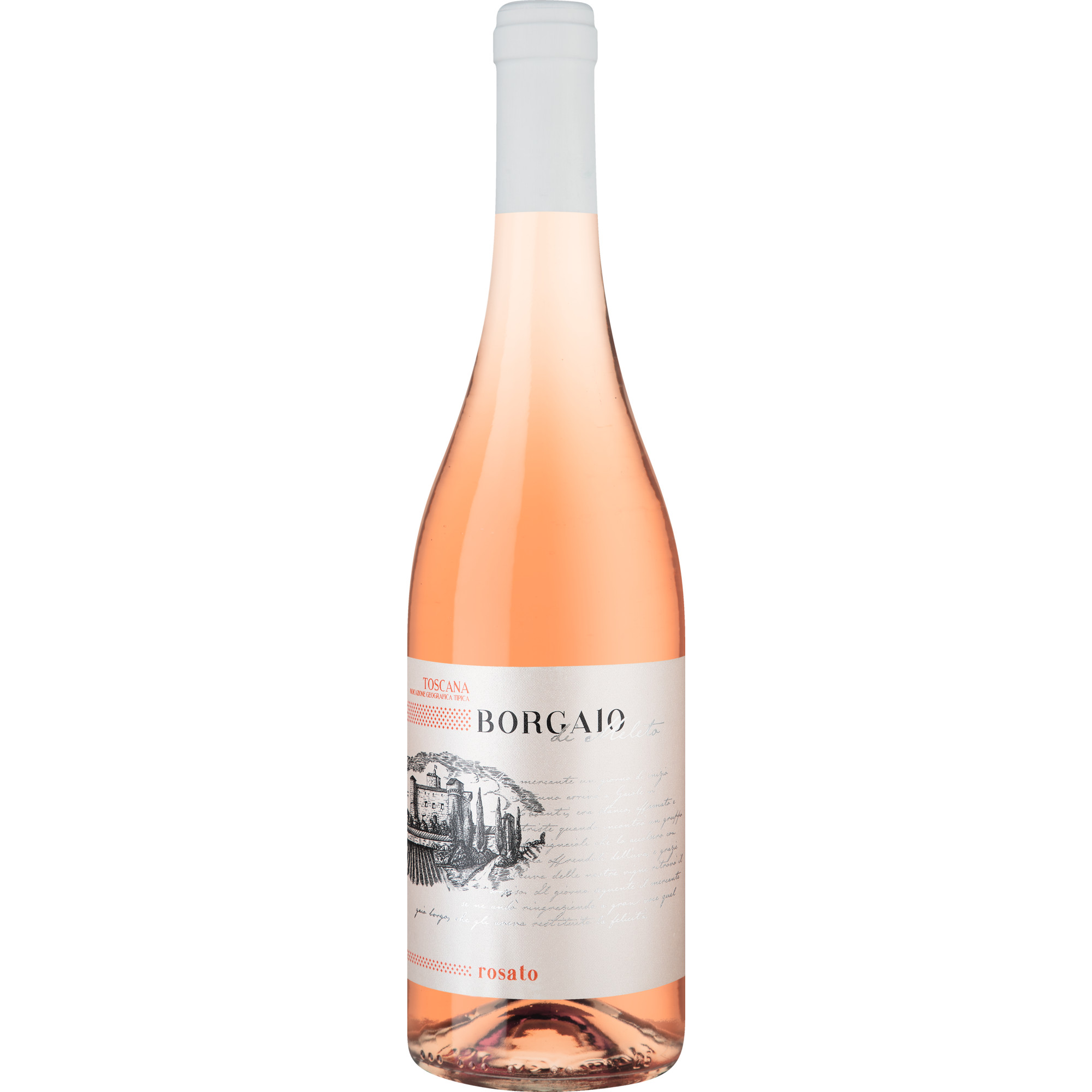 Borgaio Rosato, Toscana IGT, Toskana, 2023, Roséwein