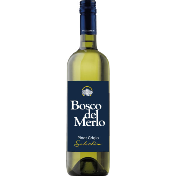 Bosco del Merlo Pinot Grigio Selection, Delle Venezie DOC, Venetien, 2025, Weißwein