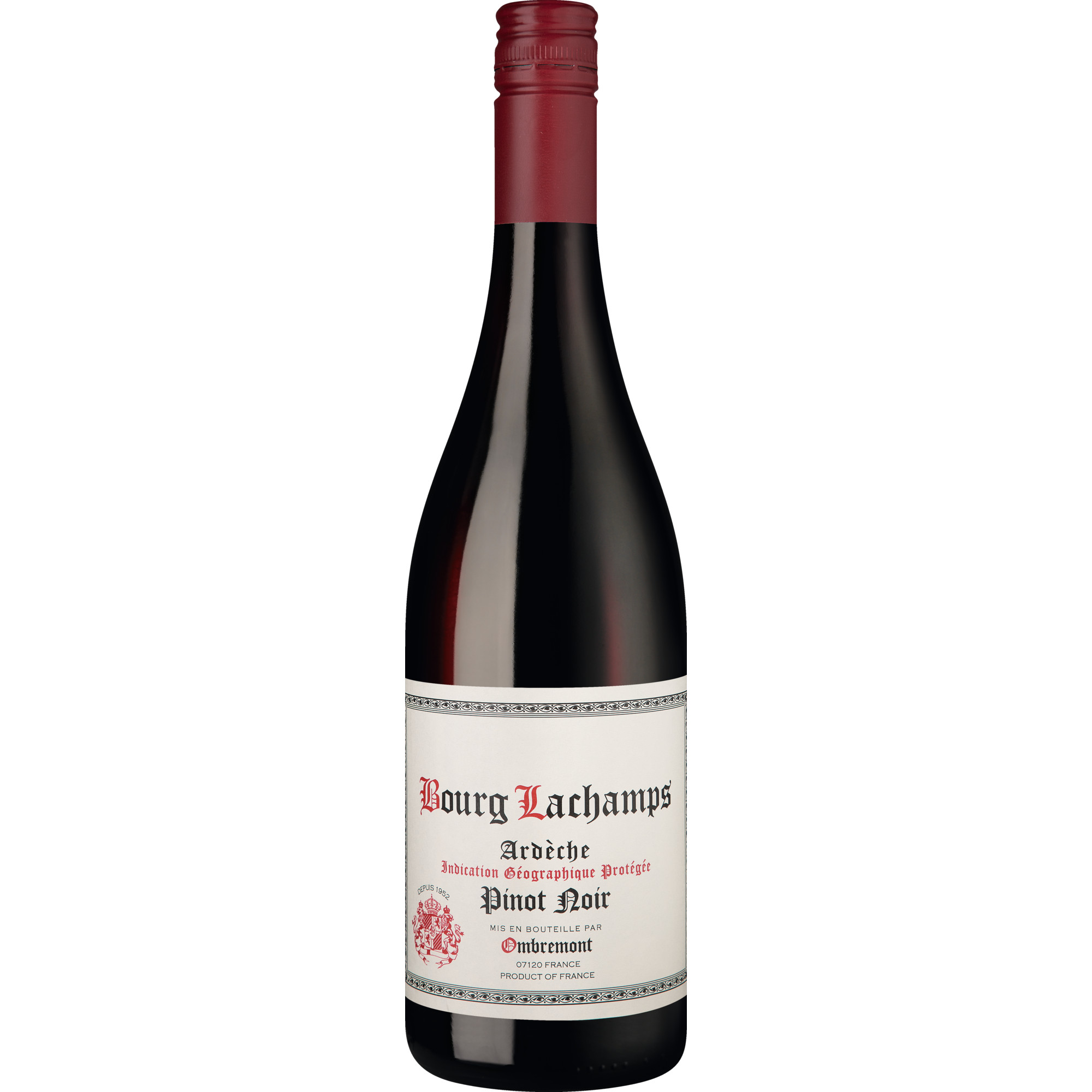 Bourg Lachamps Pinot Noir, Ardèche IGP, Rhône, 2025, Rotwein
