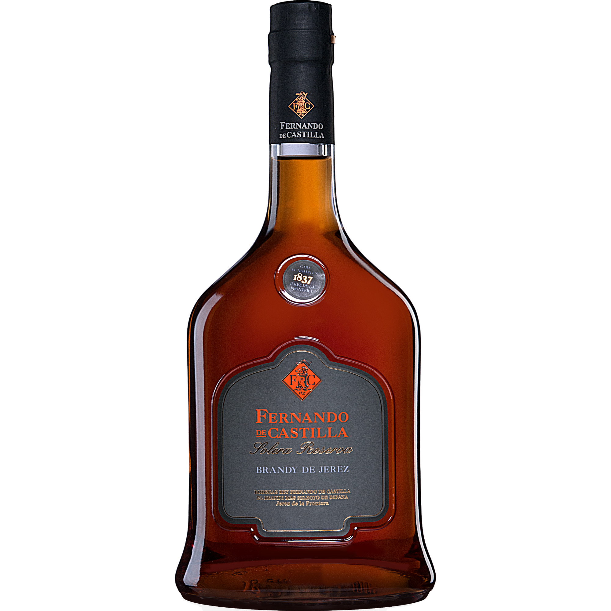 Brandy Fernando de Castilla Reserva - 0,7 L. 0.7L 36% Vol. Brandy aus Spanien