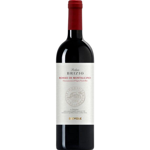 Brizio Rosso di Montalcino Bio, Rosso di Montalcino DOC, Toskana, 2023, Rotwein