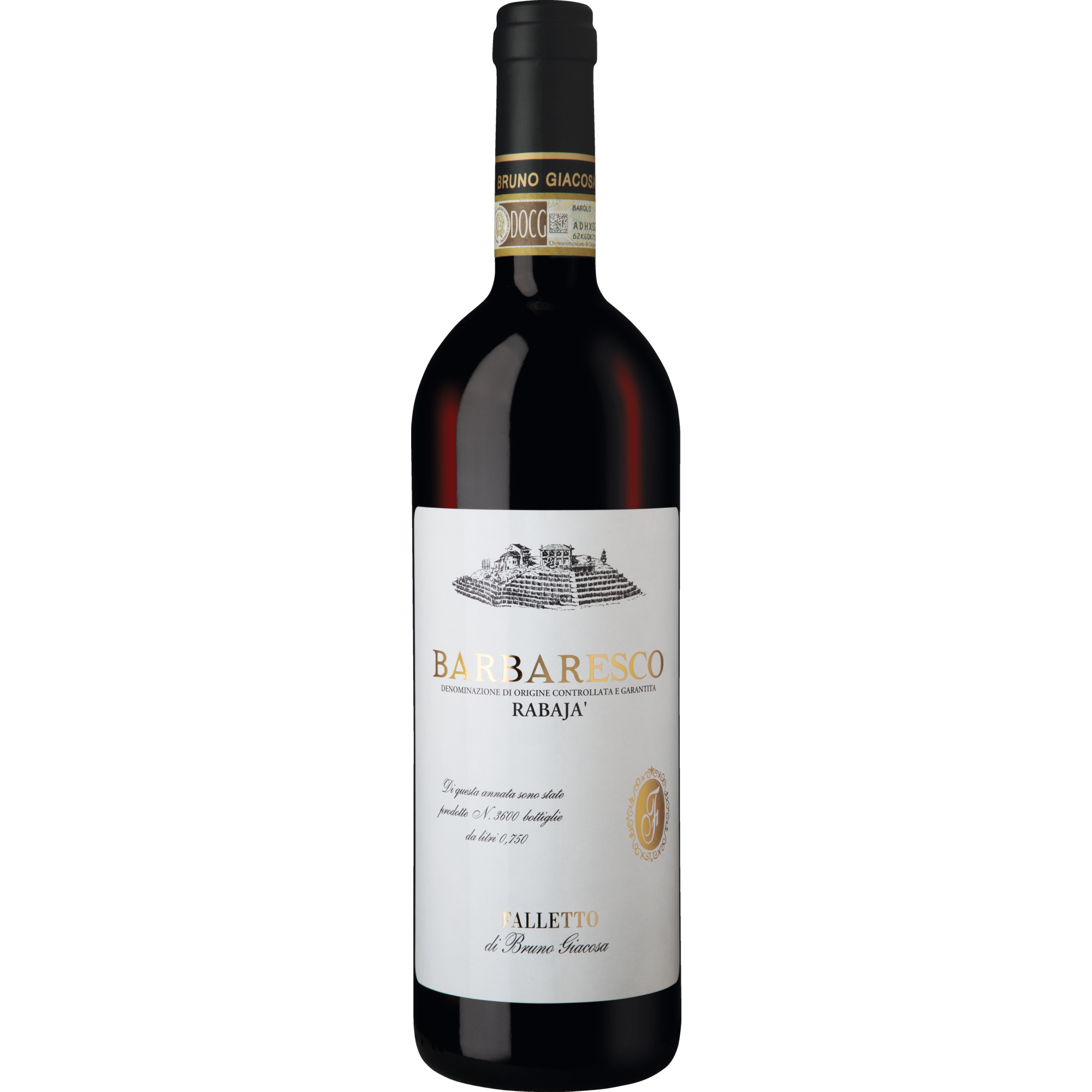 Bruno Giacosa Barbaresco Rabajà, Barbaresco DOCG, Piemont, 2022, Rotwein