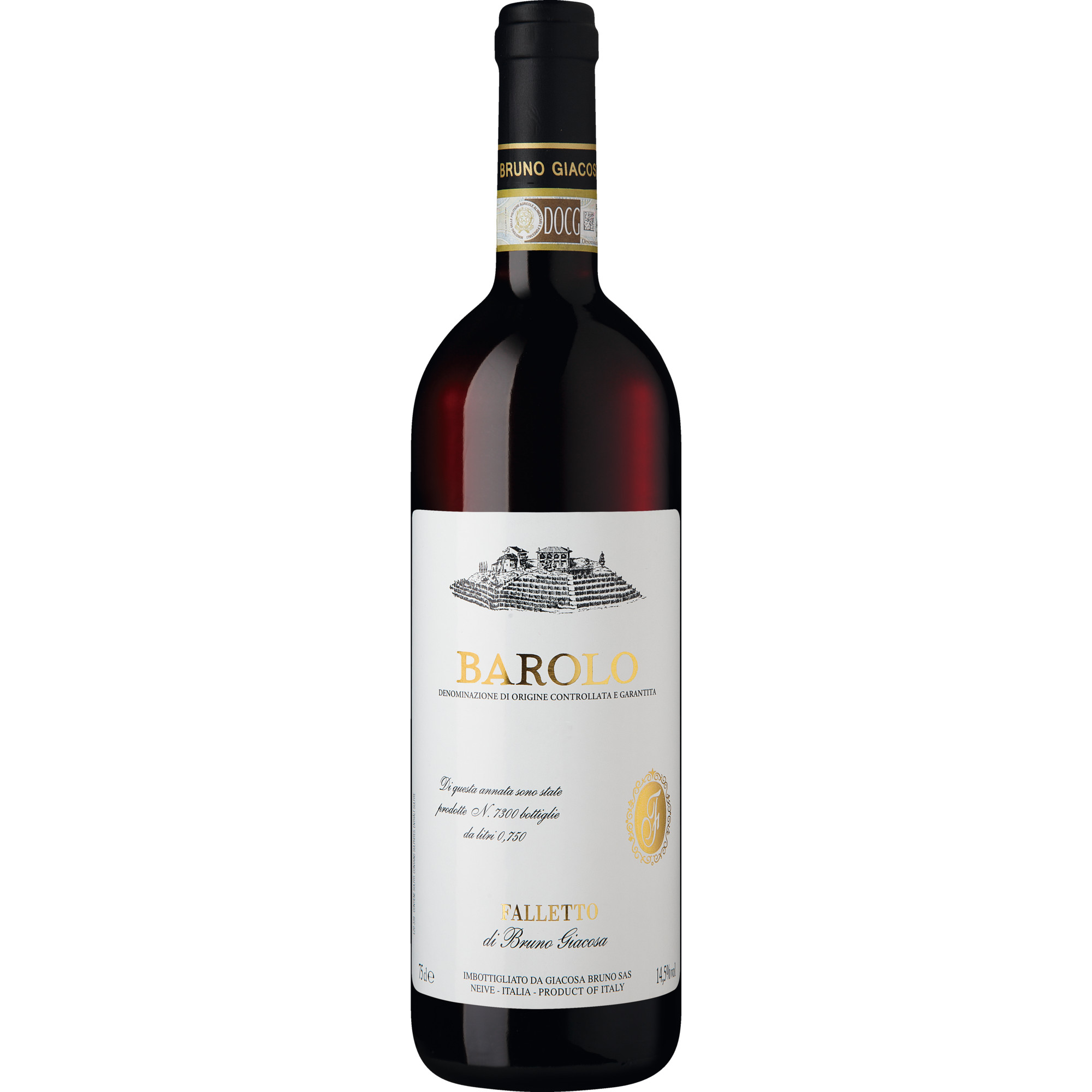 Bruno Giacosa Barolo, Barolo DOCG, Piemont, 2021, Rotwein
