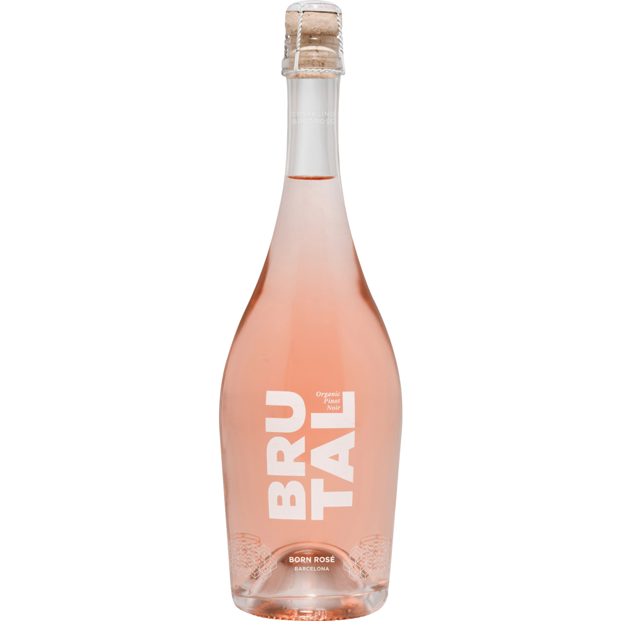 Brutal Sparkling Born Rosé Barcelona, Vino de España, Vino de Espana, Schaumwein