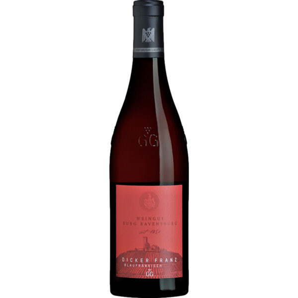 Burg Ravensburg Dicker Franz Blaufränkisch GG, Trocken, Baden, Baden, 2018, Rotwein