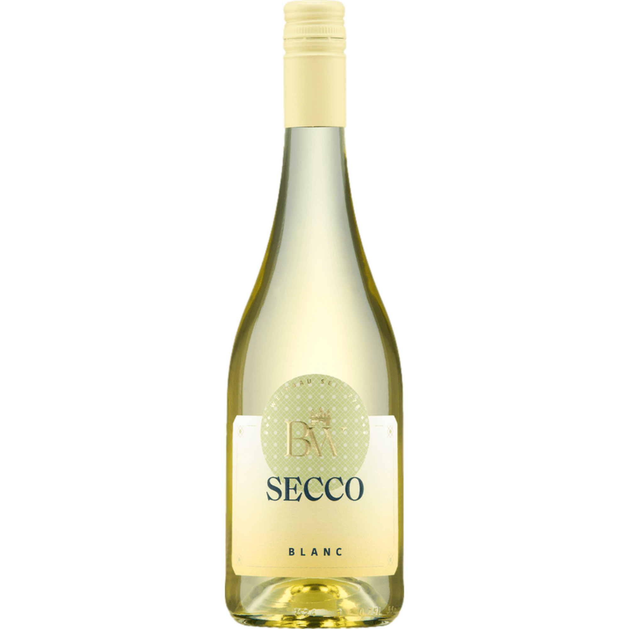 Burkheimer Winzer Secco Blanc, Deutscher Perlwein mit zugesetzter Kohlensäure, Baden, 2025, Perlwein / Secco