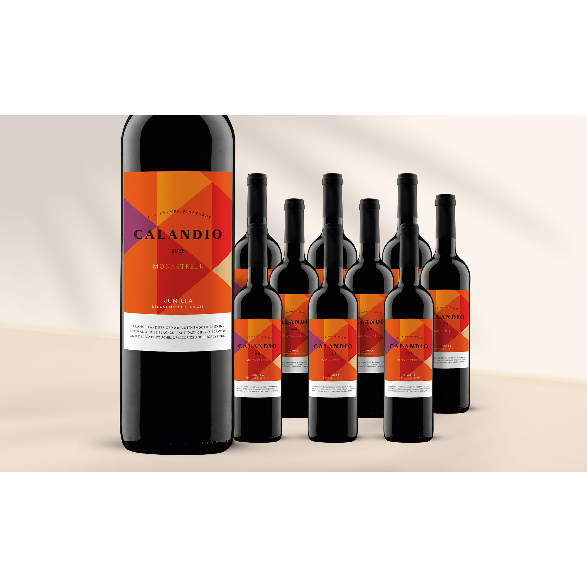 Calandio Monastrell 2025 7.5L 14% Vol. Weinpaket aus Spanien