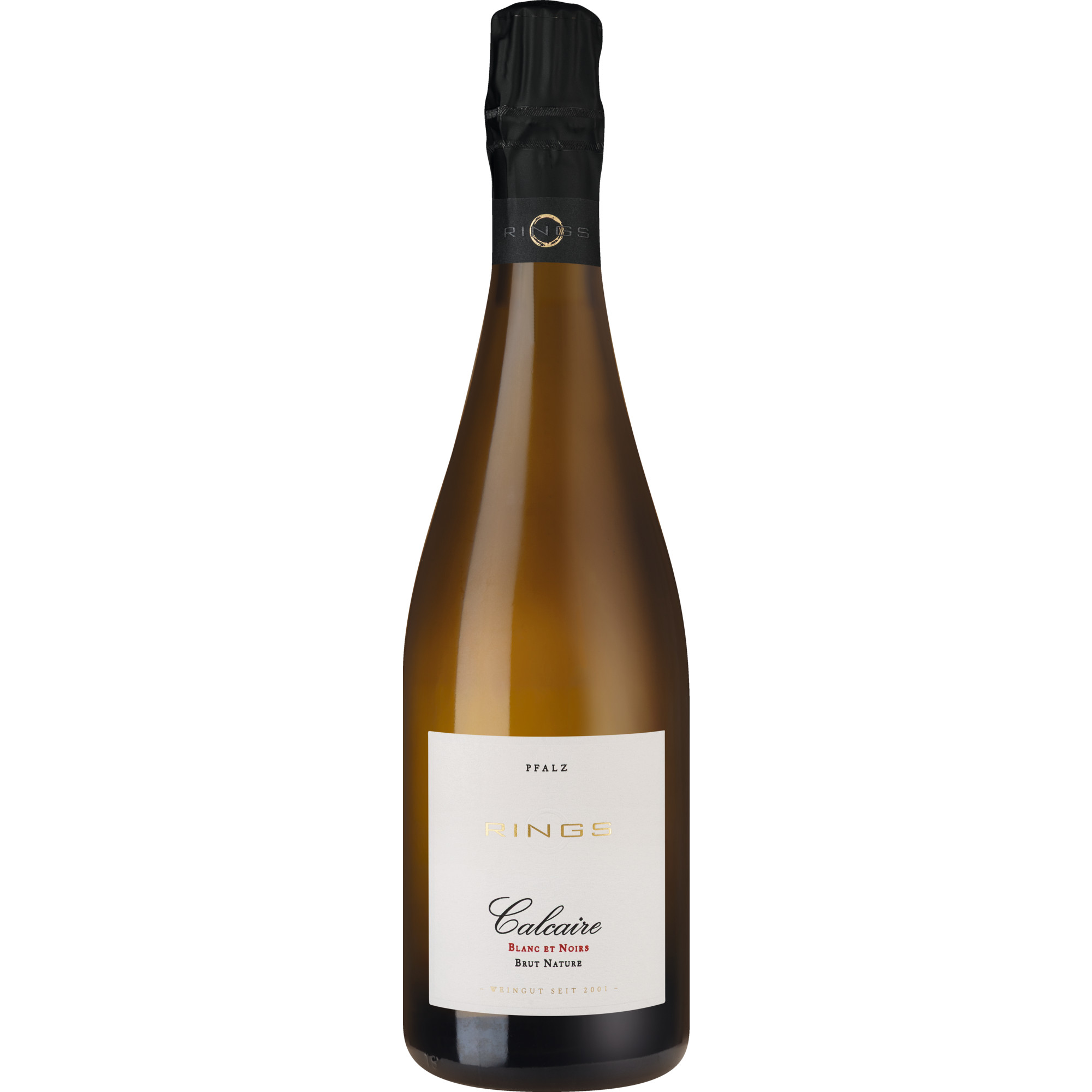 Calcaire Blanc et Noirs Sekt, Brut Nature, Pfalz, Pfalz, 2020, Schaumwein