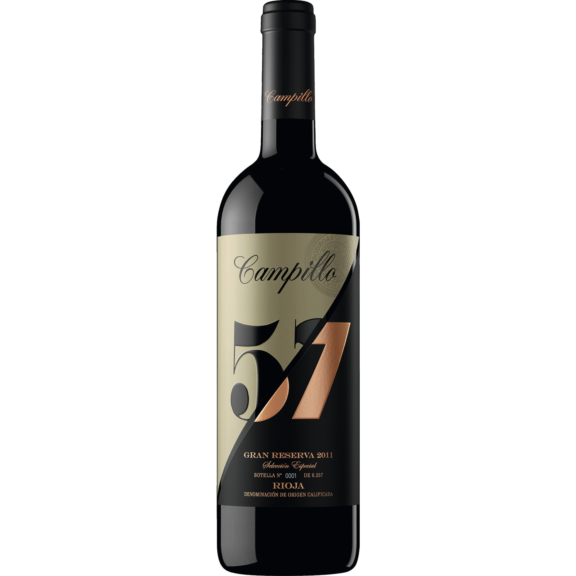 Campillo 57 Rioja Gran Reserva, Rioja DOCa, Rioja, 2012, Rotwein