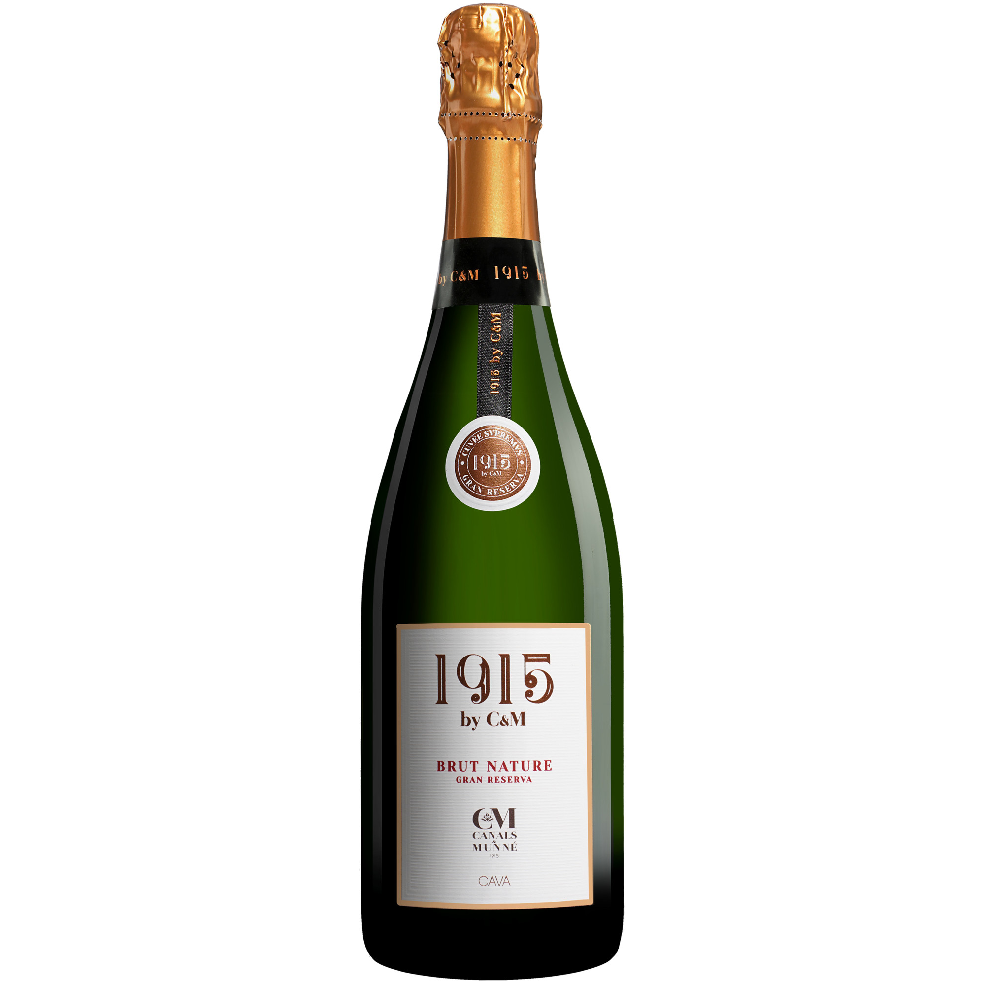 Canals & Munné Cava »1915« Gran Reserva Brut Nature 2019 0.75L 12.5% Vol. Sehr Trocken aus Spanien