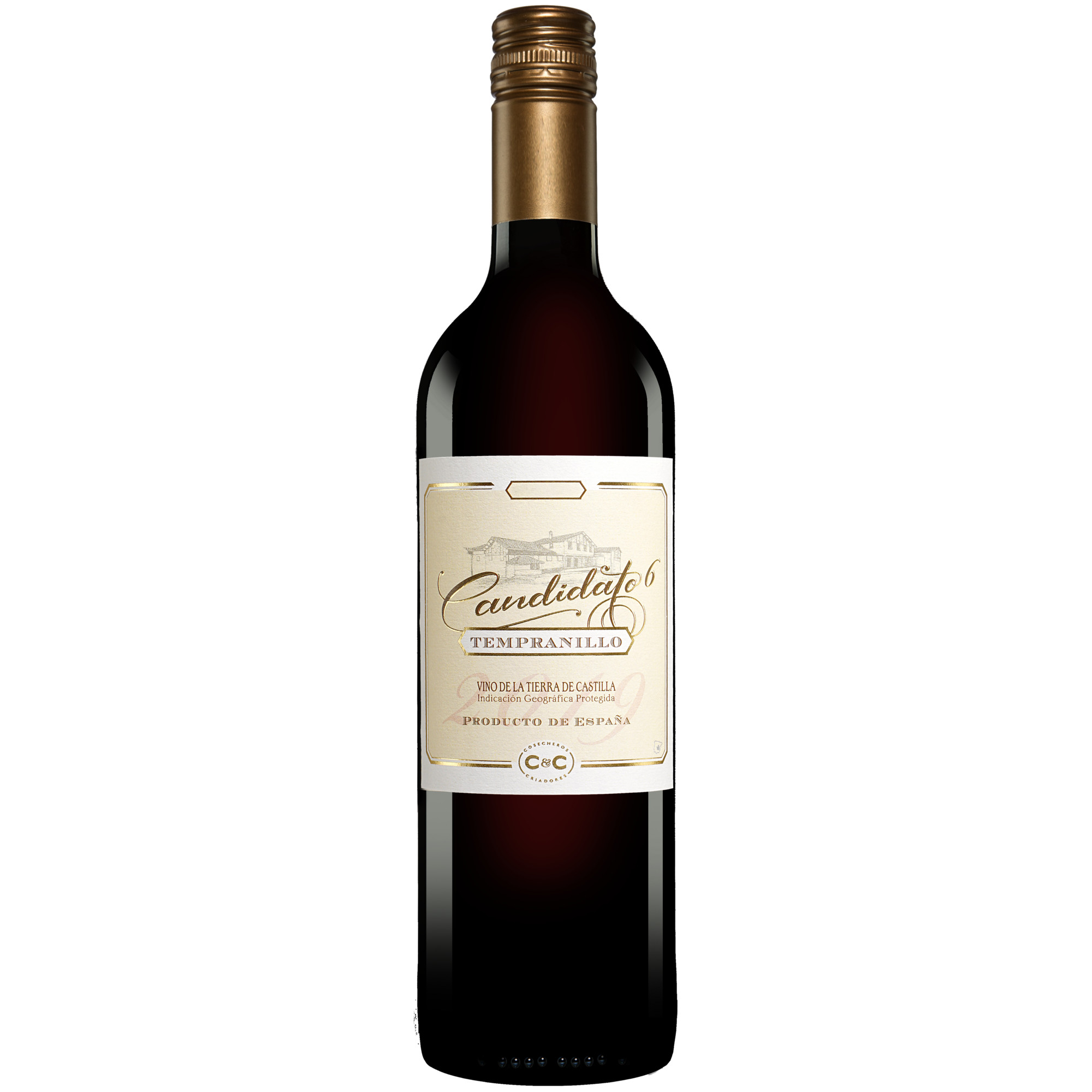 Candidato »6 meses en barrica« 2020 0.75L 13% Vol. Rotwein Trocken aus Spanien