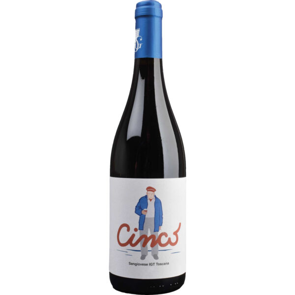 Cantina Gentili Cinco Sangiovese, Toscana IGT, Toskana, 2024, Rotwein