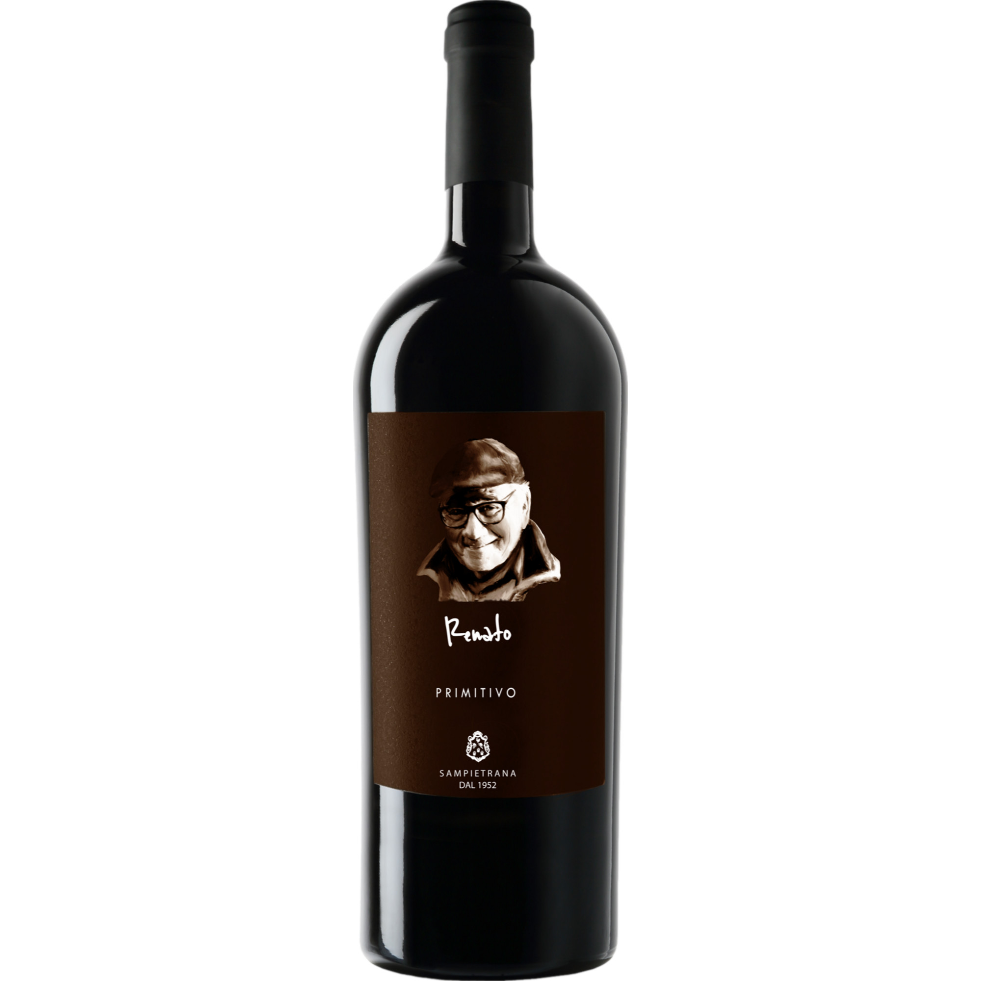 Cantina Sampietrana Renato Primitivo, Salento IGP, Apulien, 2023, Rotwein