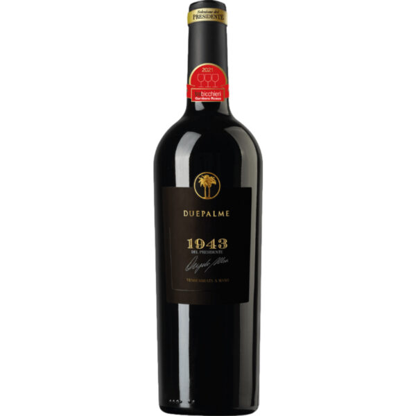 Cantine due Palme 1943 Rosso, Salento IGP, Apulien, 2021, Rotwein