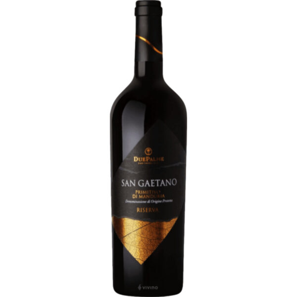 Cantine due Palme Sangaetano Primitivo Riserva, Primitivo di Manduria DOC, Apulien, 2020, Rotwein