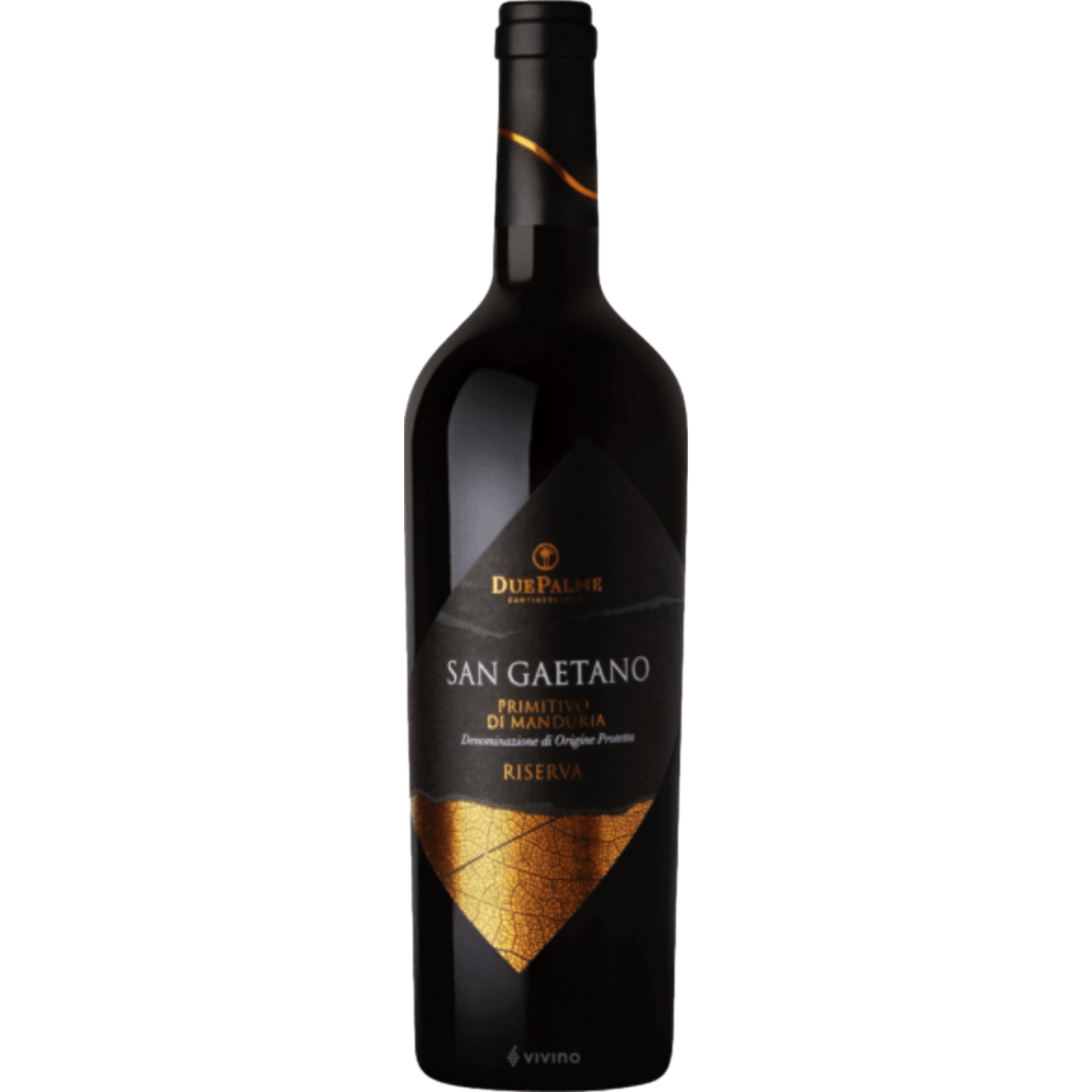 Cantine due Palme Sangaetano Primitivo Riserva, Primitivo di Manduria DOC, Apulien, 2020, Rotwein