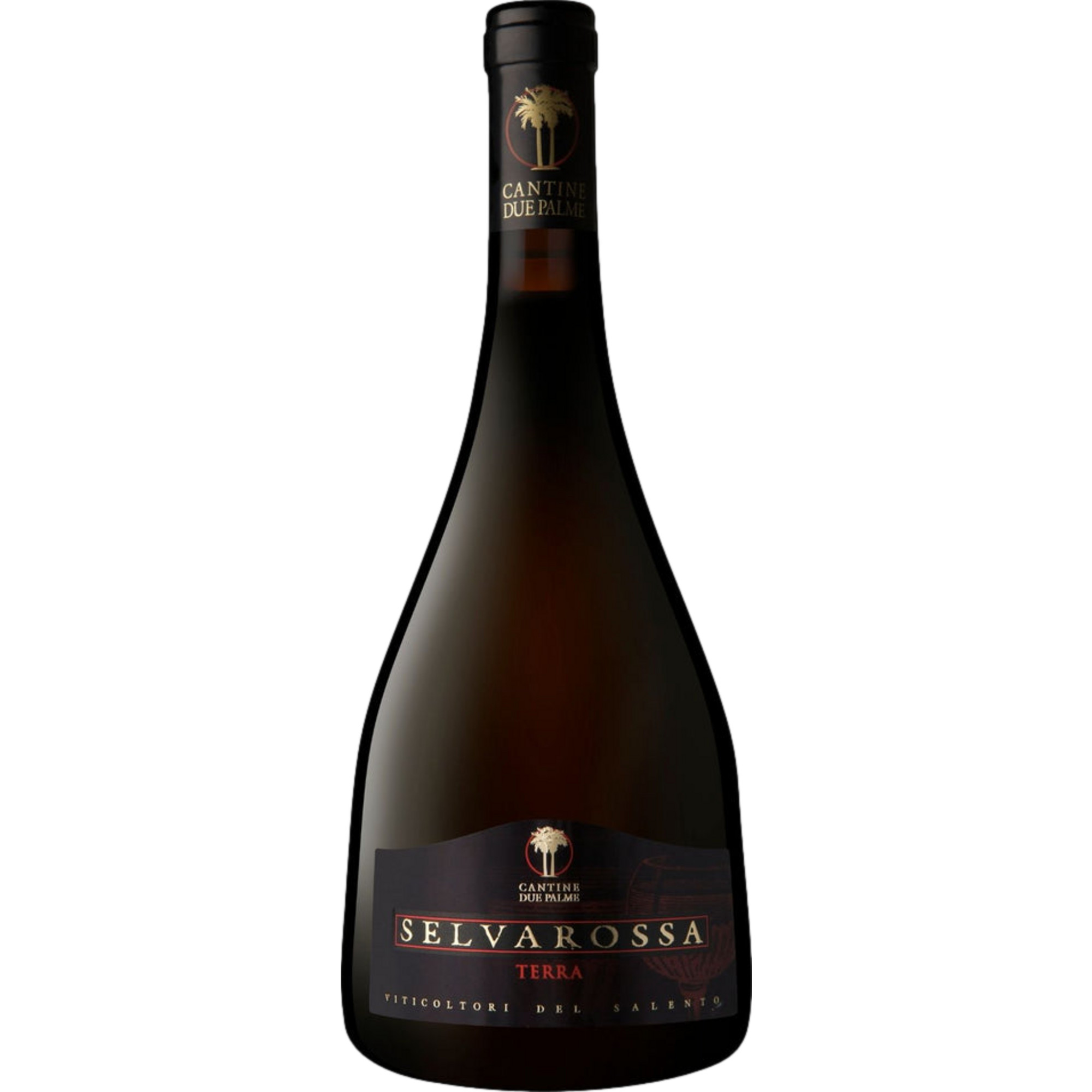 Cantine due Palme Selvarossa Terra, Salento IGP, Apulien, 2014, Rotwein