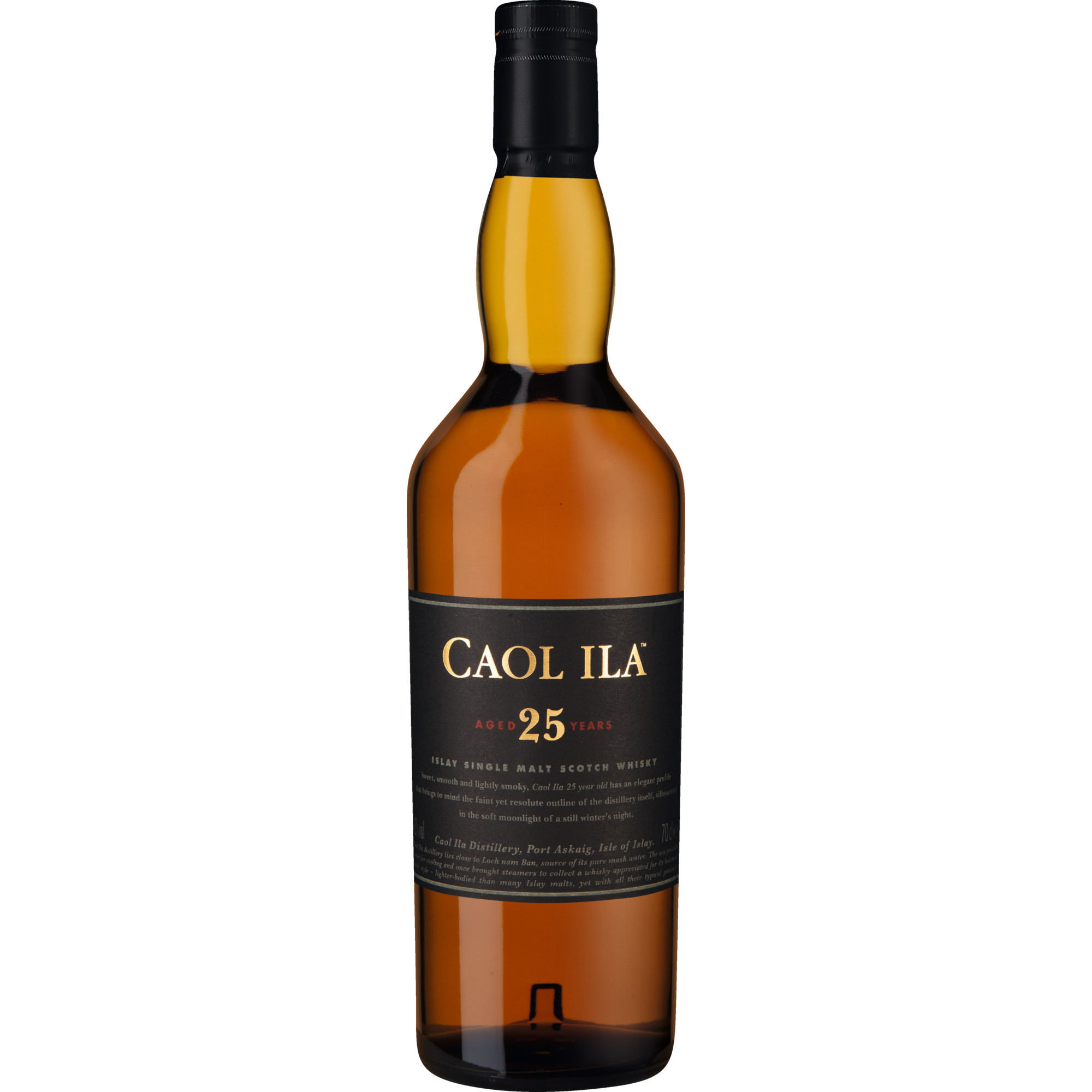 Caol Ila 25 Years Isle of Islay Single Malt Whisky, Scotch, 0,7 L, 43% Vol., Schottland, Spirituosen