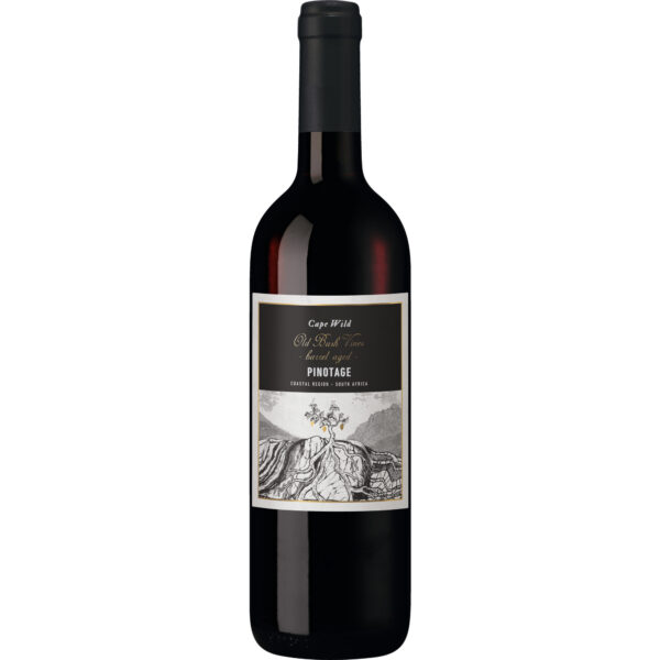 Cape Wild Old Bush Vines Pinotage, WO Coastal Region, Western Cape, 2024, Rotwein