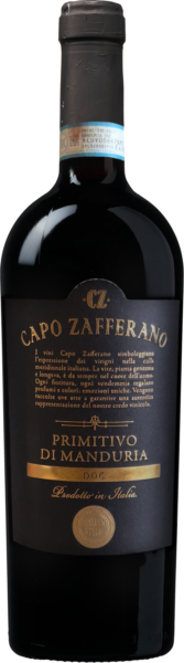 Capo Zafferano Primitivo di Manduria - die Weinbörse