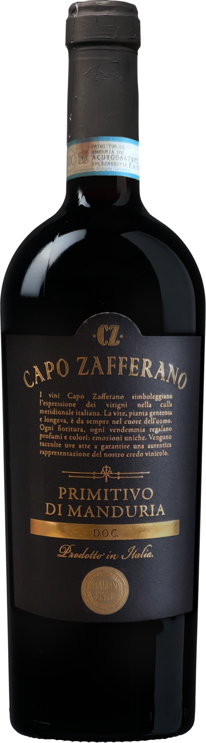 Capo Zafferano Primitivo di Manduria - die Weinbörse